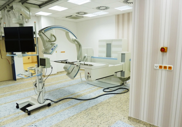 University Hospital Brno – Construction work for instalment of a new multifunctional RTG